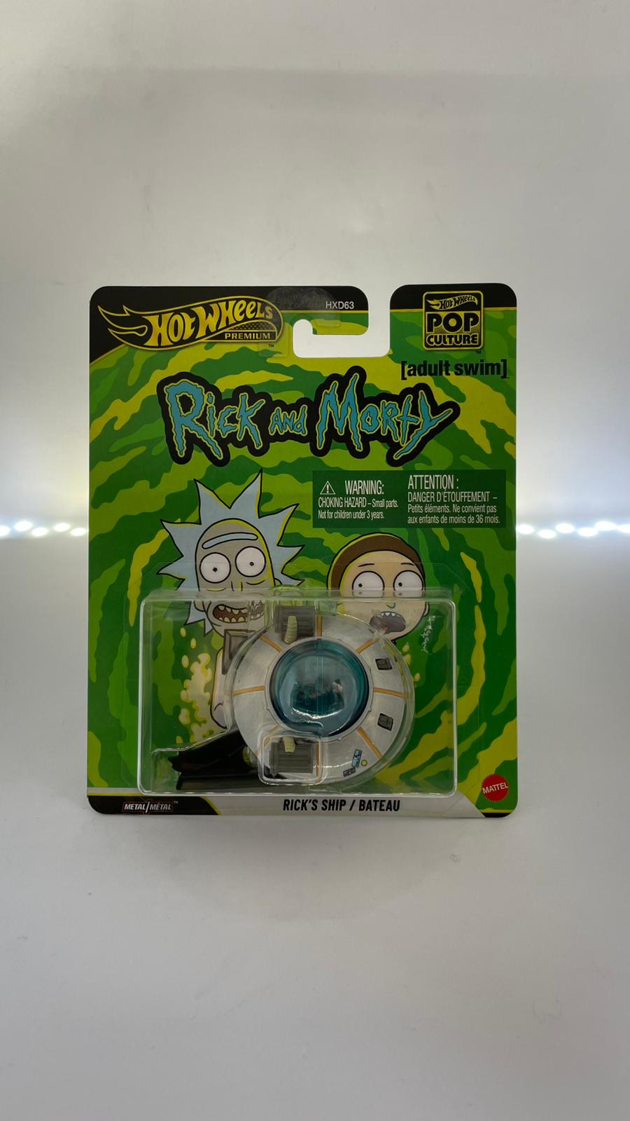 Hot Wheels Pop Culture Rick and Morty Rick's Ship (Variant 2)